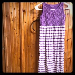 Girls large maxi dress